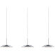 Royyo LED 6.5 inch Chrome Pendant Ceiling Light
